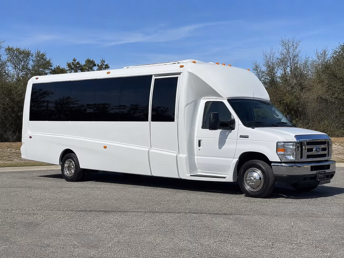 Allen allen bachelor bachelorette party bus rental party bus exterior
