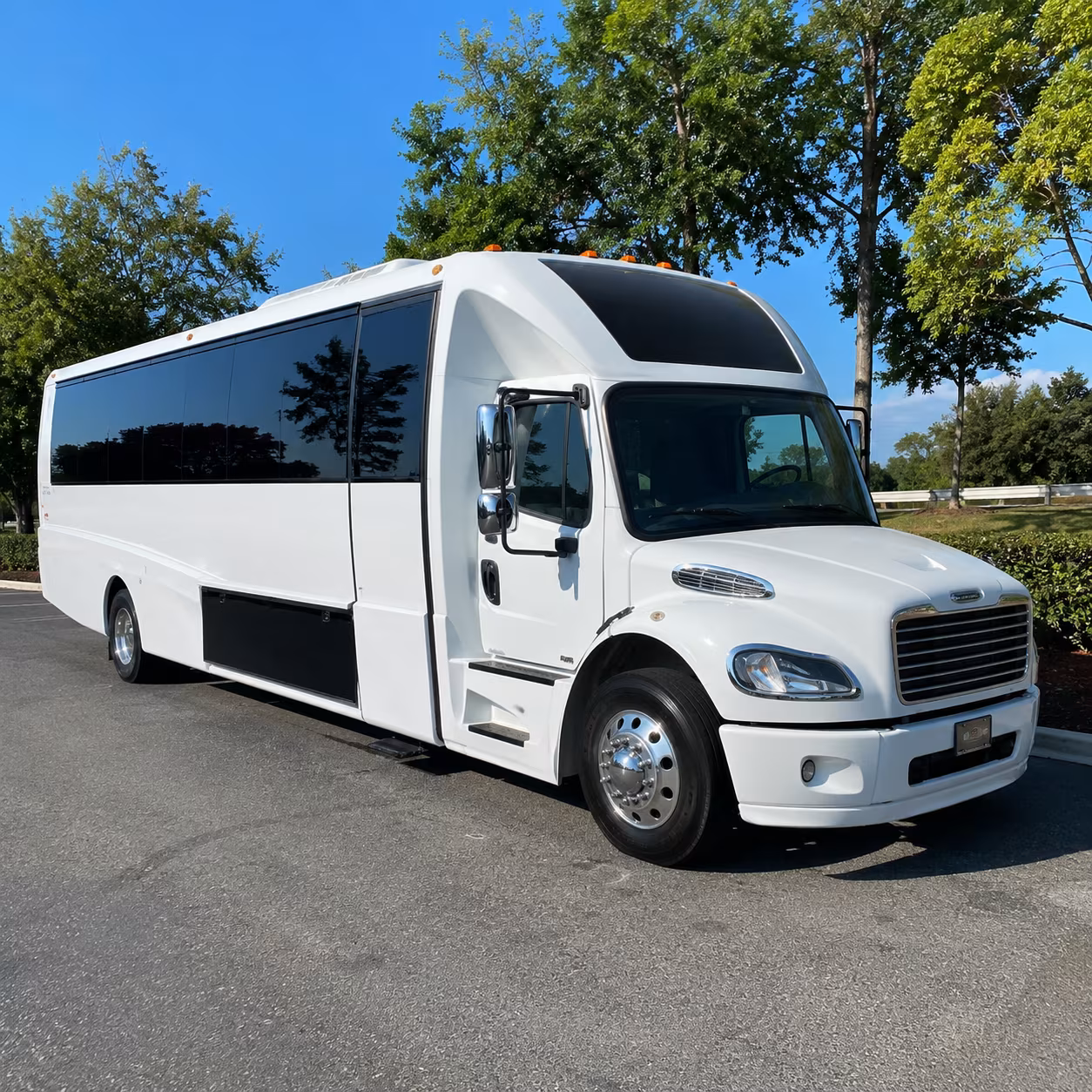 Allen allen birthday party bus rental party bus exterior