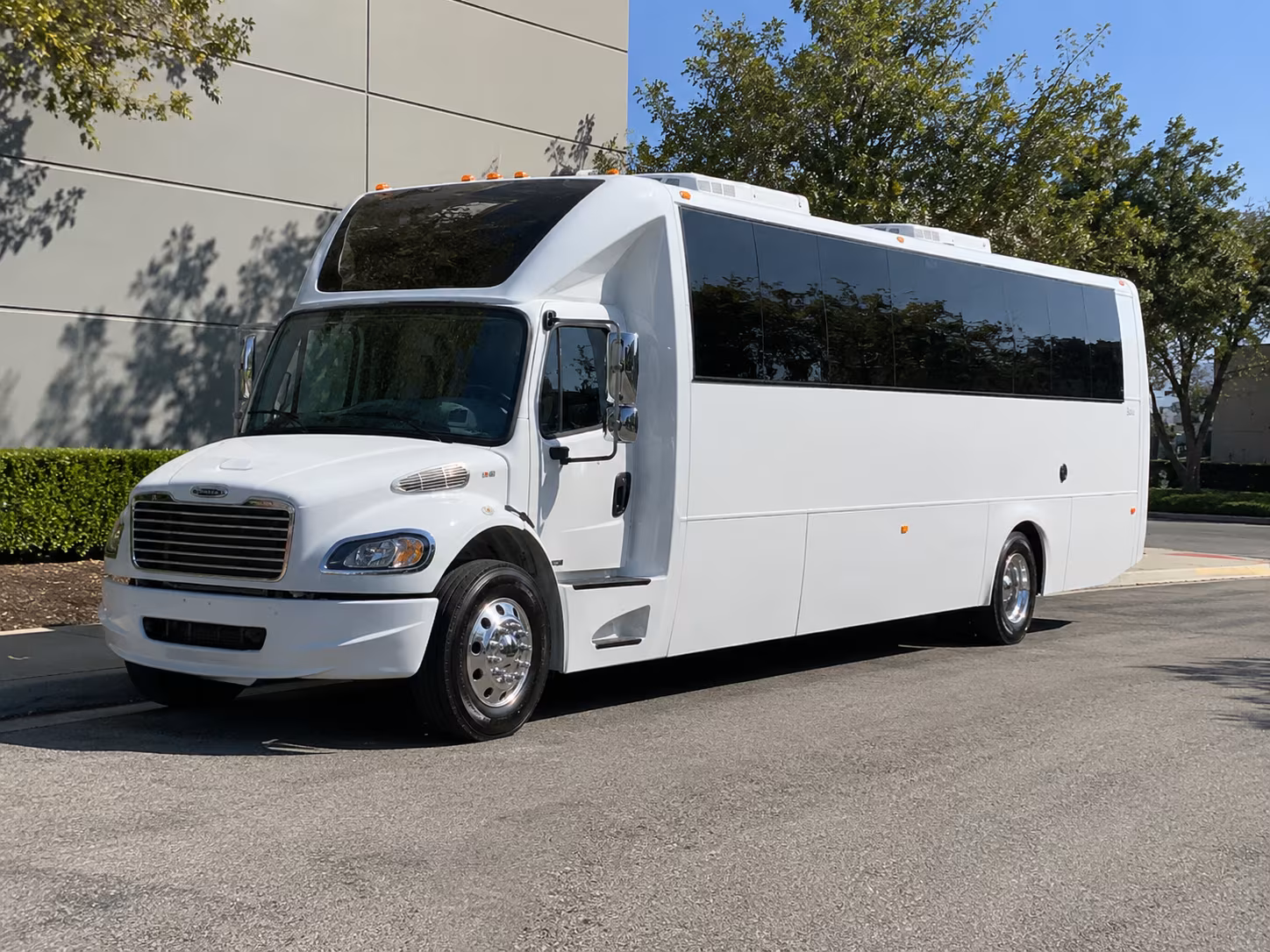 Allen allen private event party bus rental party bus exterior