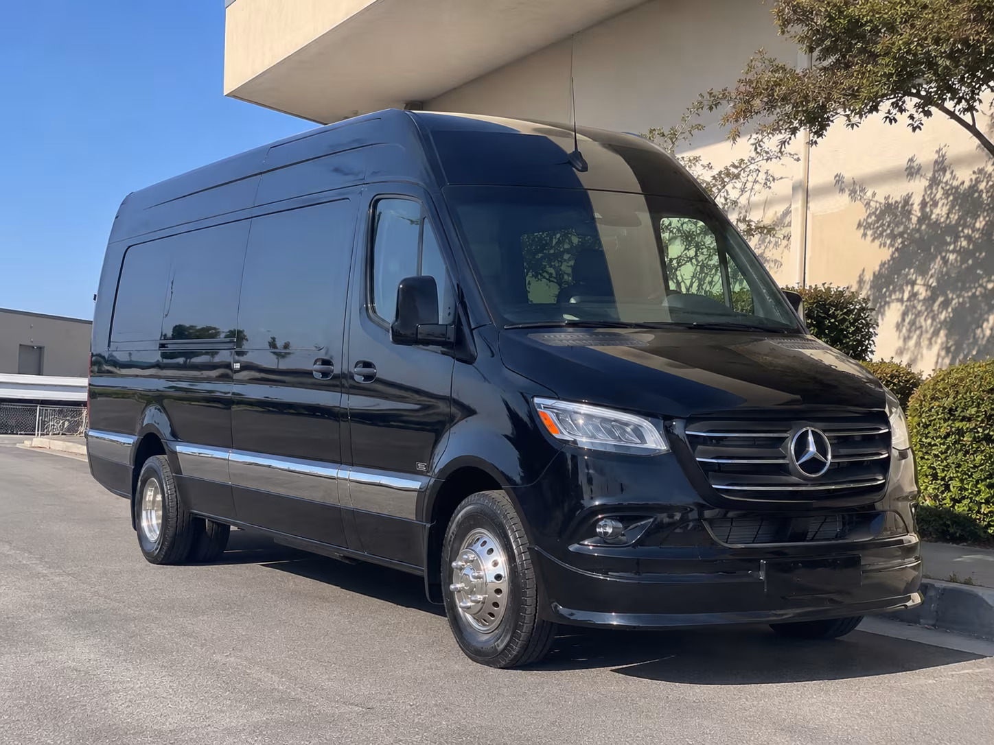 Allen allen school event bus rental party bus exterior
