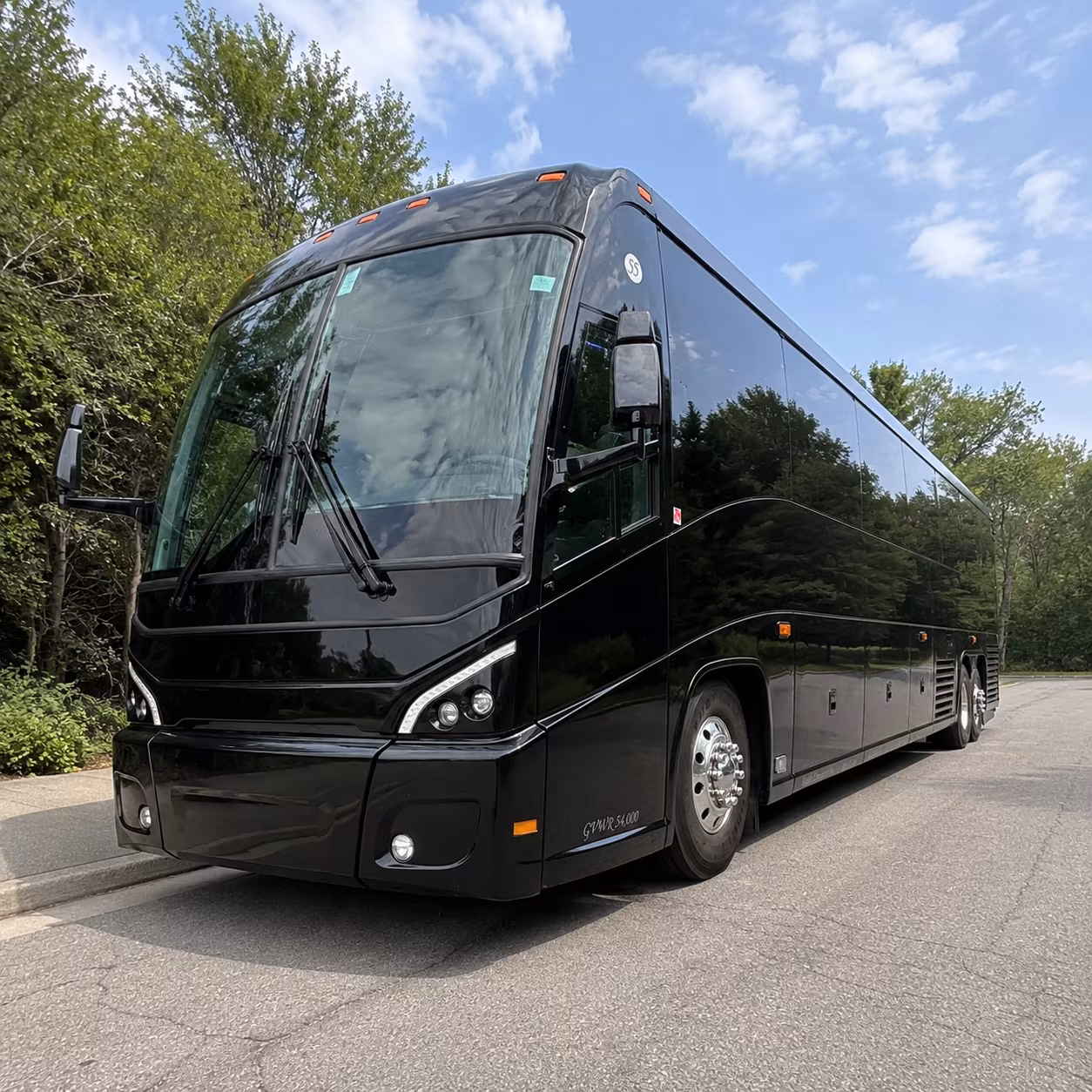 Allen Corporate Transportation party bus interior