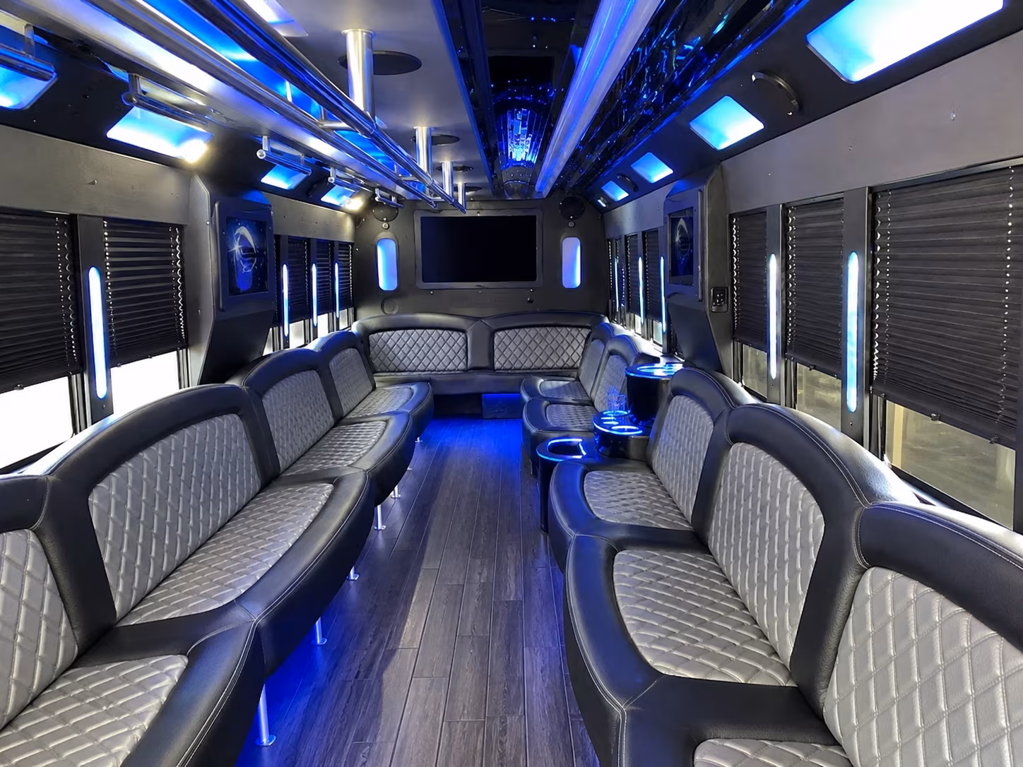 Allen Sporting Event Transportation onboard seating