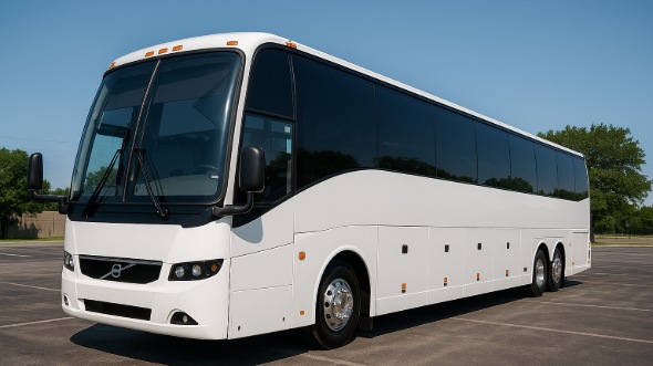Exterior of Charter Bus Company Frisco's 50 Passenger Party Bus in Frisco